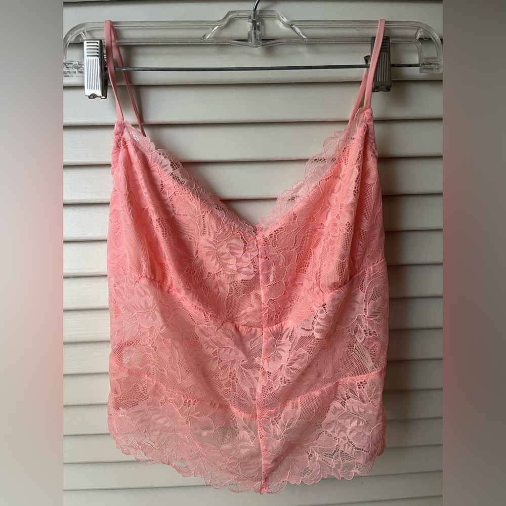 Pink free people cami tank NTW!